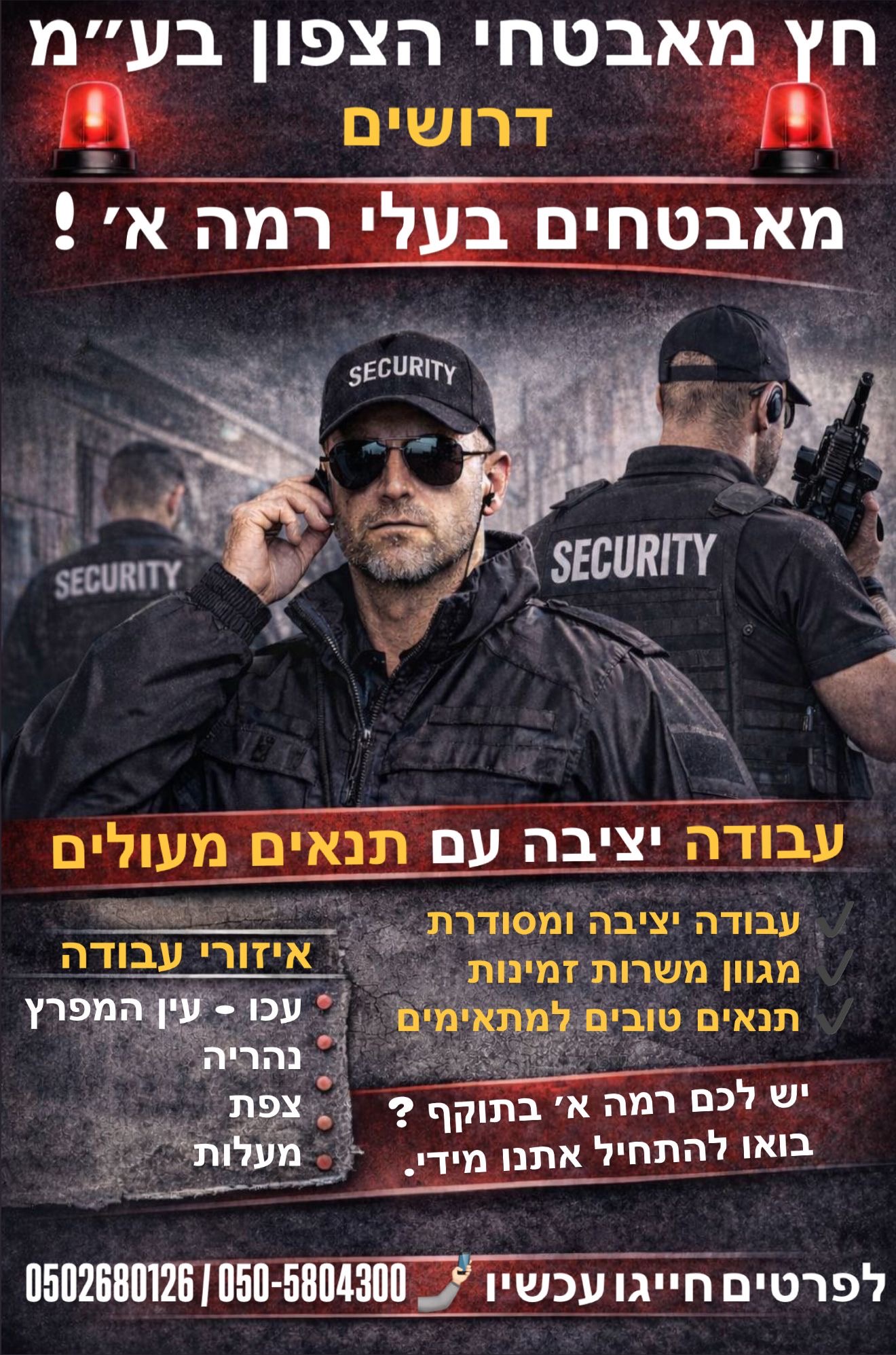 חת מאבטחי הצפון